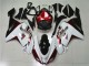 Weiß Schwarz Rot ZX6R 2007-2008 Verkleidungen Weiß Schwarz Rot ZX6R 2007-2008 Verkleidungen