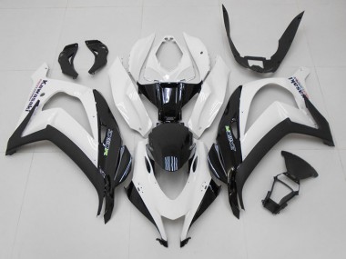 Weiß Schwarz ZX10R 2016-2019 Verkleidungen