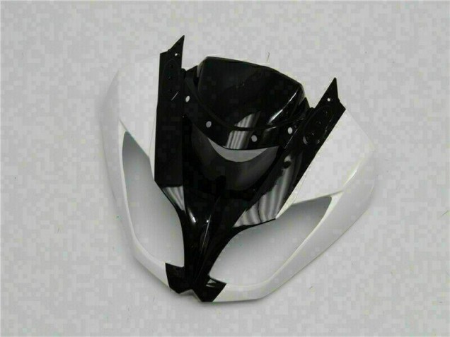 Weiß Schwarz ZX6R 2009-2012 Verkleidungen