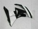 Weiß Schwarz ZX6R 2009-2012 Verkleidungen