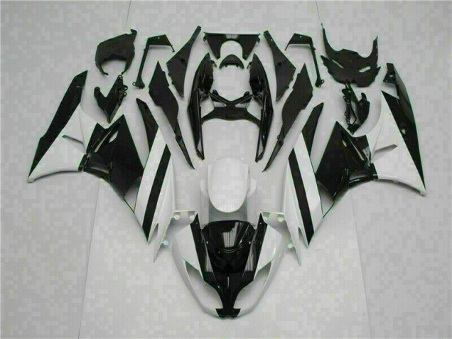 Weiß Schwarz ZX6R 2009-2012 Verkleidungen
