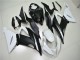 Weiß Schwarz ZX6R 2013-2018 Verkleidung Weiß Schwarz ZX6R 2013-2018 Verkleidung