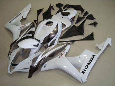 Weiß Silber CBR 600 RR 2007-2008 Verkleidungen