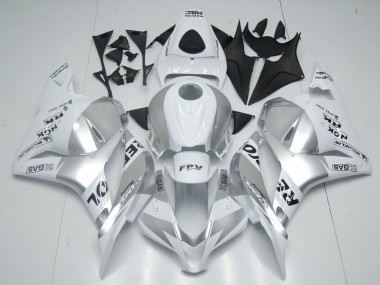 Weiß Silber Repsol CBR 600 RR 2009-2012 Verkleidungen