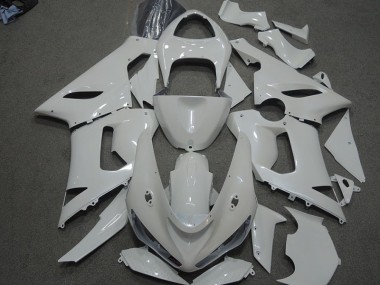 Weiß ZX6R 2005-2006 Verkleidungen