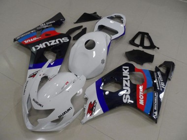 White Blau Motul GSXR 750 K4 2004-2005 Verkleidungen