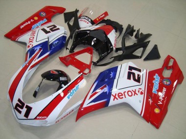 Xerox 21 Ducati 848 1098 1198 2007-2014 Verkleidungen